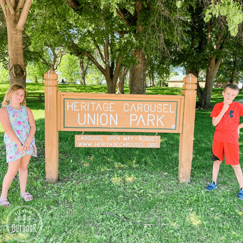 Union Park, Des Moines, Iowa, Heritage Carousel, splash pad, Des Moines parks, parks, Des Moines outdoors