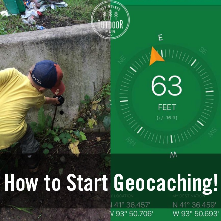 Wondered about how to start geocaching? It isn't hard! Check out these pictures and learn about the app that makes it easy, and get started exploring the outdoors in this fun, digital scavenger hunt!