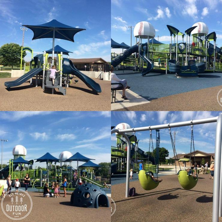playground equipment at miracle park ankeny iowa