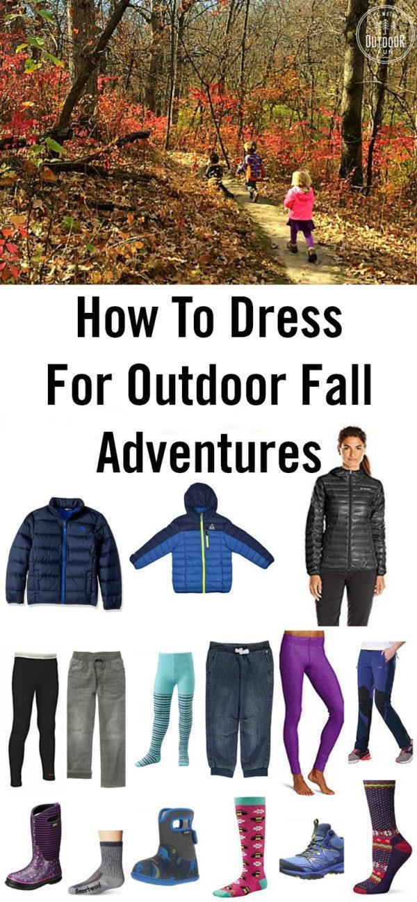 fall hiking clothes for kids - Des Moines Outdoor Fun