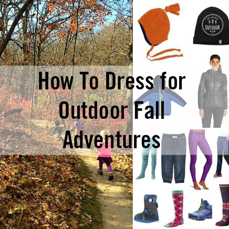 Check out these tips and product links for how to dress kids and adults to stay warm (but not too warm!) in fall weather. Fall hiking with kids can be fun if everyone is dressed right! #hikingwithkids #hiking #hikingtips #hikinggear