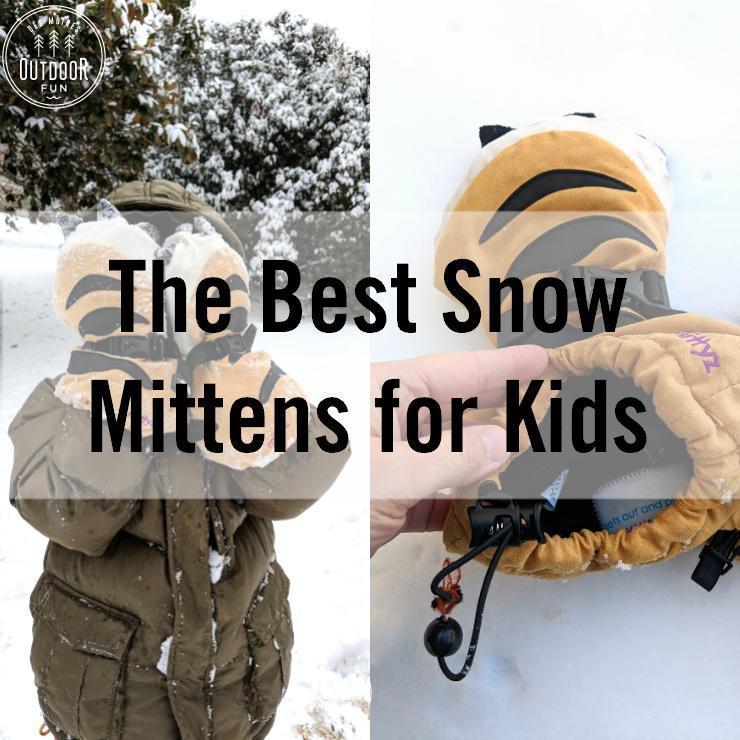 Always wishing you had snow mittens that stay on? Check out these amazing, super warm mittens. Not a sponsored post - we have used them for the past year and loved these! The best snow mittens for kids - review of Mittyz from Veyo Kids. #outdoorkids #kidsmittens #wintergear