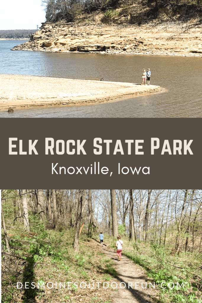 Red Rock Lake, Elk Rock State Park, Knoxville, Iowa, hiking in Iowa