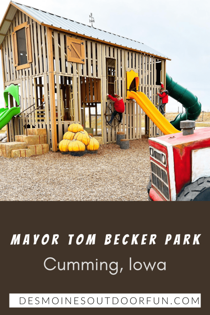 Mayor Tom Becker Park, Middlebrook Farm, agrihood, Cumming, Iowa, Des Moines, Des Moines Parks