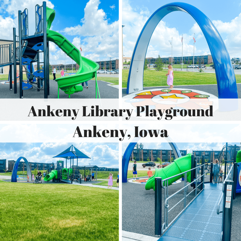 Ankeny Public Library, Ankeny Library Playground, Ankeny, Iowa, Des Moines Parks